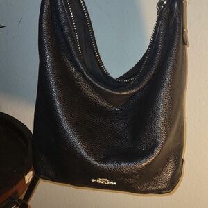 Coach Black Leather Bag